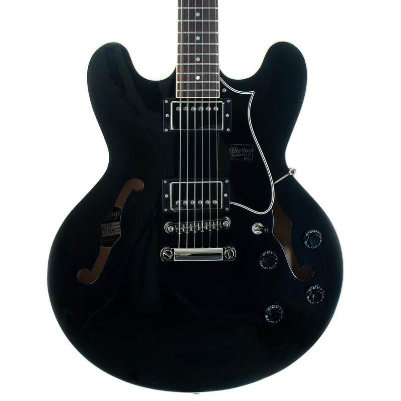 Heritage Standard H-535 Semi Hollow Electric Guitar With Case, Ebony