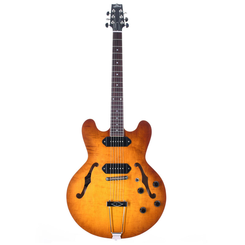 Heritage Standard H-530 Hollow Electric Guitar, Almond Burst With Case