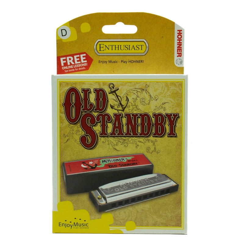 Hohner Old Standby Harmonica Key Of D