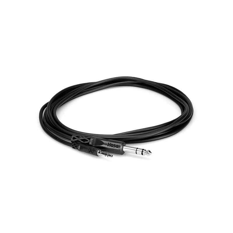 Hosa 5ft Cable 3.5mm TRS - 1/4" TRS