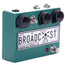 Hudson Electronics Broadcast 24 Volt Discrete Class-A Germanium Pre-Amplifier Effect Pedal, Turquoise Green