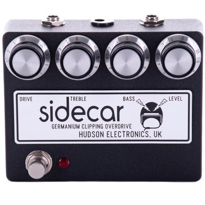 Hudson Electronics Sidecar Germanium Clipping Overdrive Effect Pedal