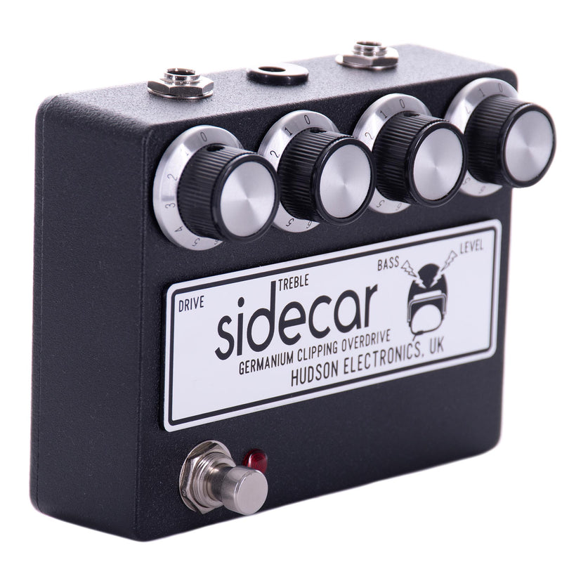 Hudson Electronics Sidecar Germanium Clipping Overdrive Effect Pedal