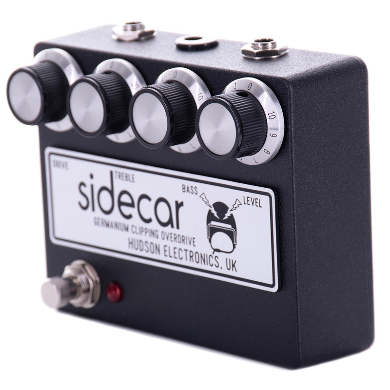 Hudson Electronics Sidecar Germanium Clipping Overdrive Effect Pedal