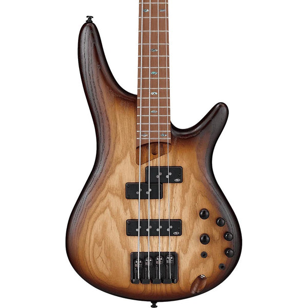 Ibanez 4 String SR Standard Electric Bass Natural Browned Burst Flat