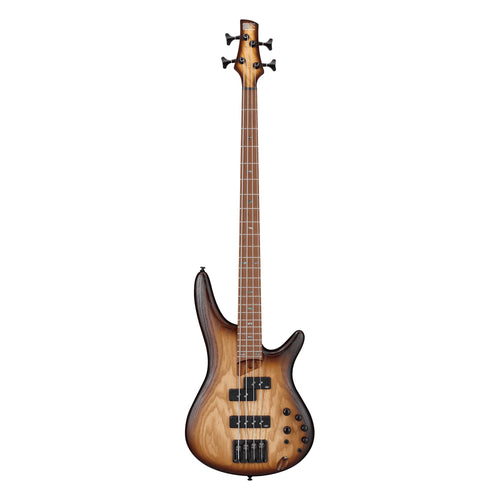 Ibanez 4 String SR Standard Electric Bass Natural Browned Burst Flat