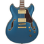 Ibanez AS Artcore Semi-Hollow Electric Guitar, Prussian Blue Metallic