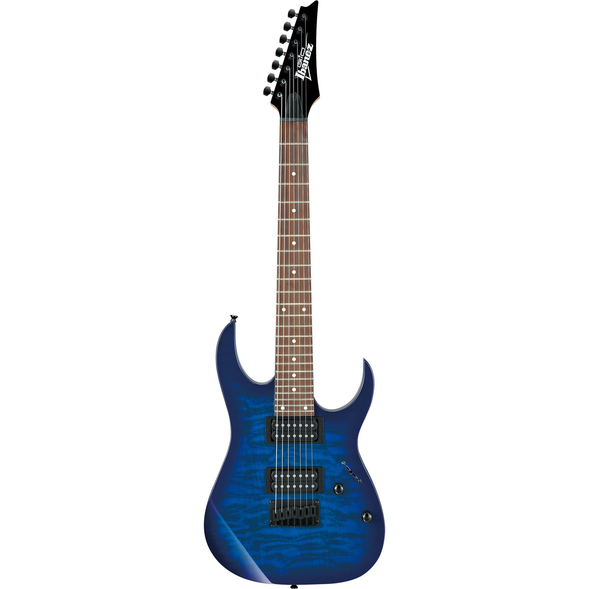 Ibanez Gio RG Electric Guitar, Transparent Blue Burst