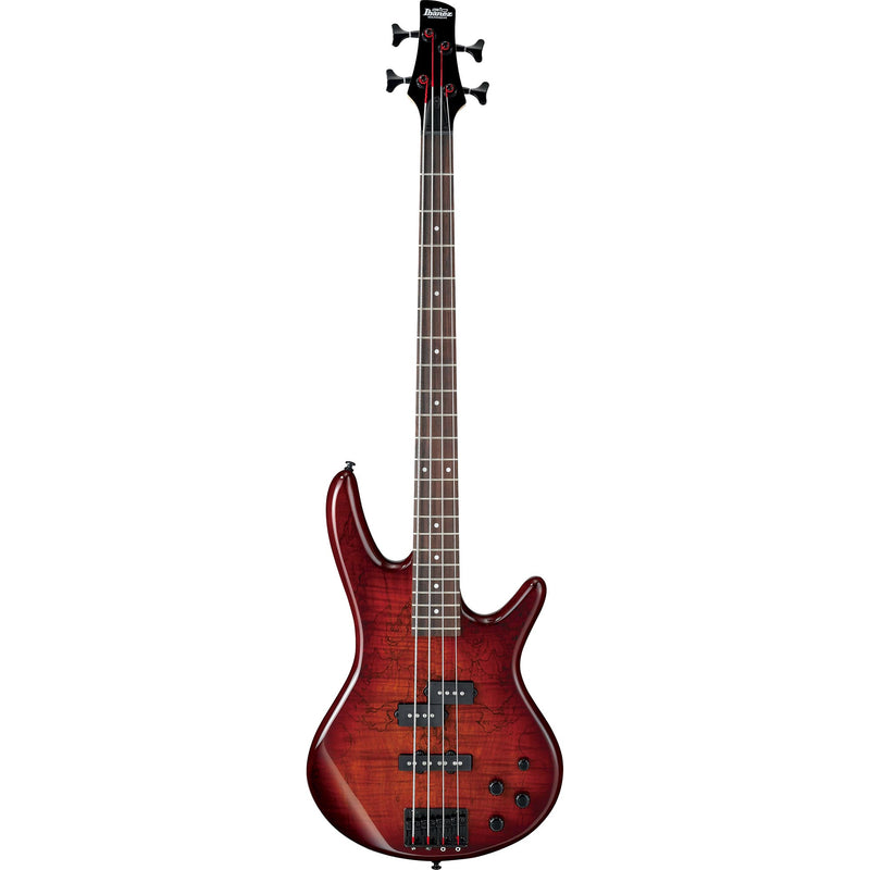Ibanez GSR Series 4-String Bass, Charcoal Brown Burst