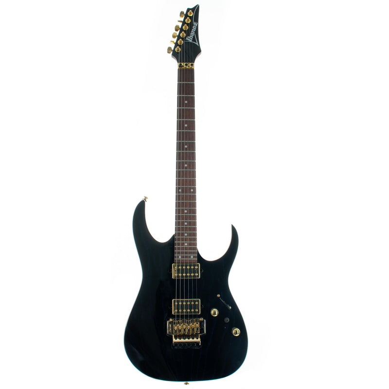 Ibanez RG420HPAH RG High Performance Electric Guitar, Blue Wave Black