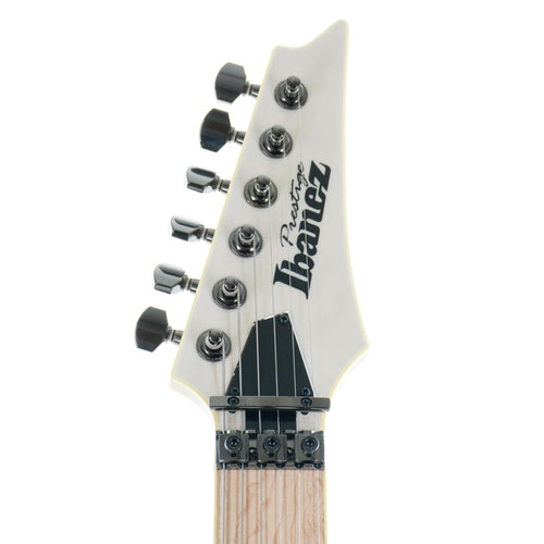 Ibanez RG652AHM RG Prestige Electric Guitar, Antique White Blonde With Case
