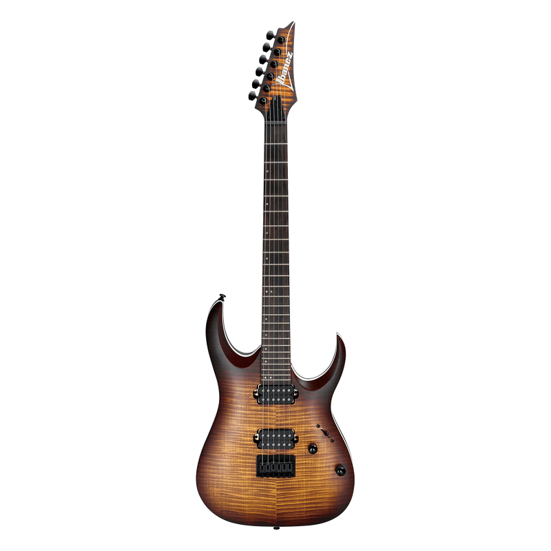 Ibanez RGA Standard Electric Guitar, Dragon Eye Burst Flat