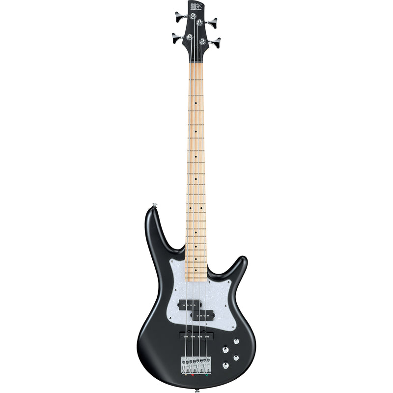 Ibanez SR Mezzo 4 String Electric Bass Medium Scale, Black Flat