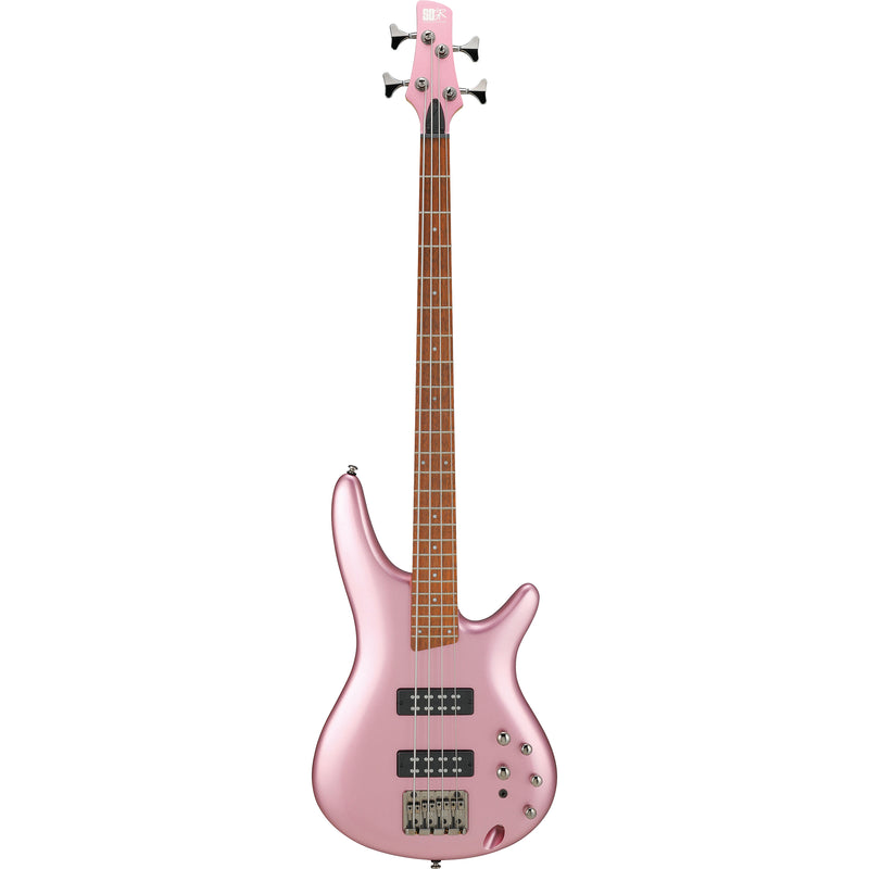 Ibanez SR Standard 4 String Electric Bass Guitar, Pink Gold Metallic