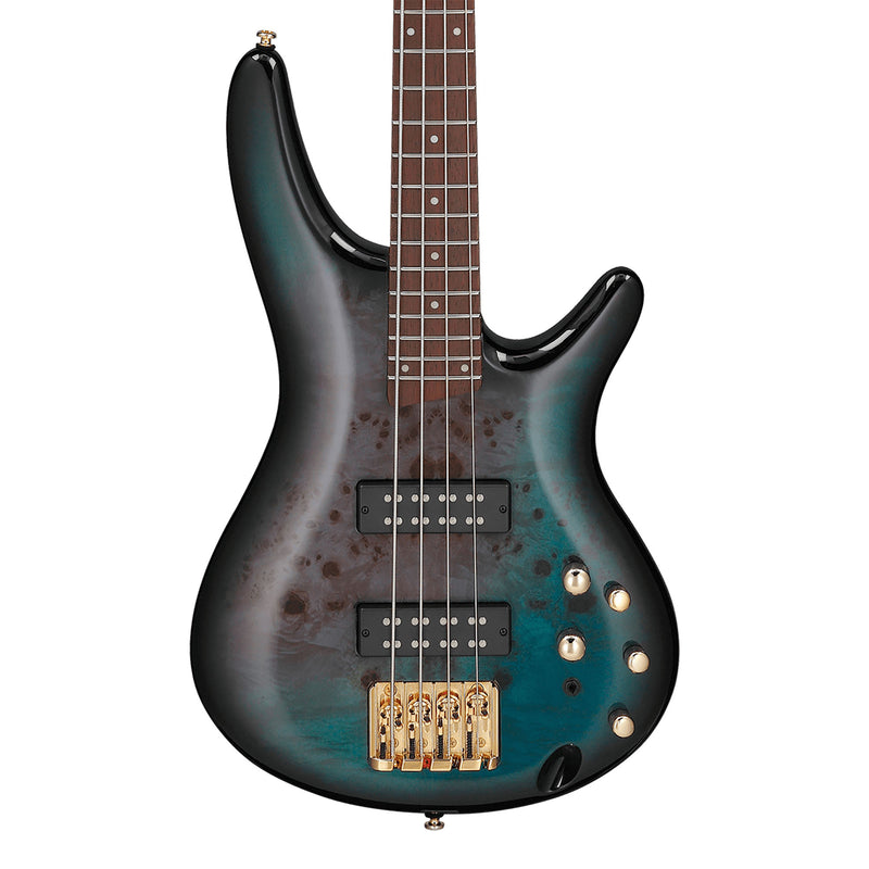 Ibanez SR Standard 4 String Electric Bass Guitar, Tropical Seafloor Burst