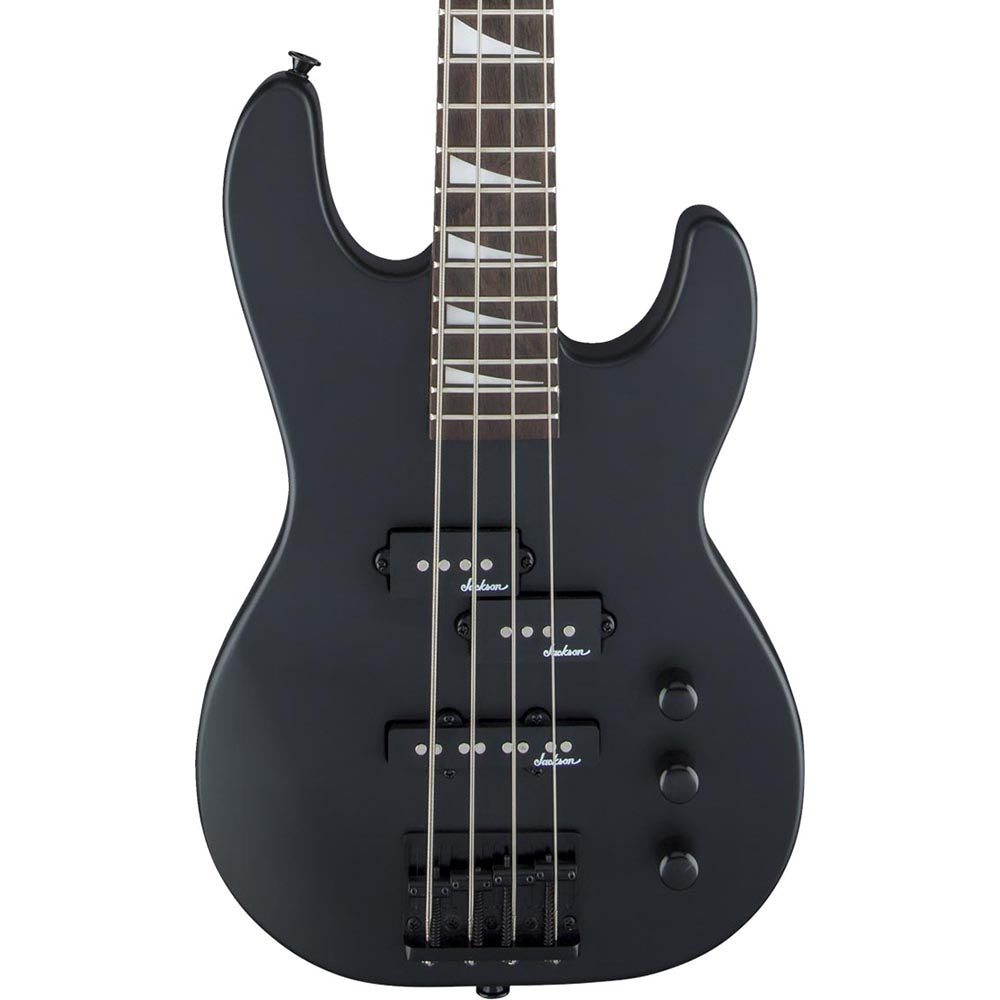Jackson JS Series Concert Bass Minion JS1X Amaranth Fingerboard Satin Black