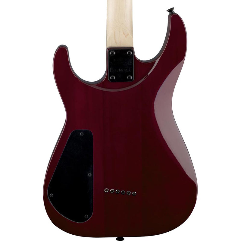 Jackson JS Series Dinky Arch Top JS32TQ DKA Amaranth Fingerboard Transparent Red