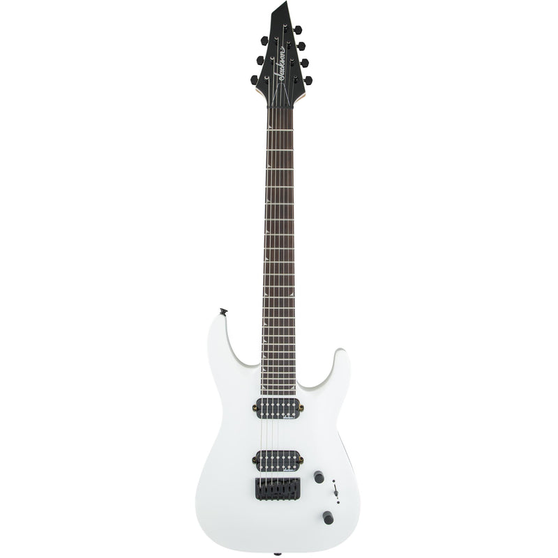 Jackson JS Series Dinky JS32-7 DKA - Rosewood - Snow White
