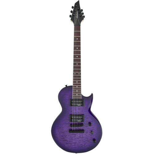 Jackson JS Series Monarkh SC JS22Q Amaranth Fingerboard Transparent Purple Burst