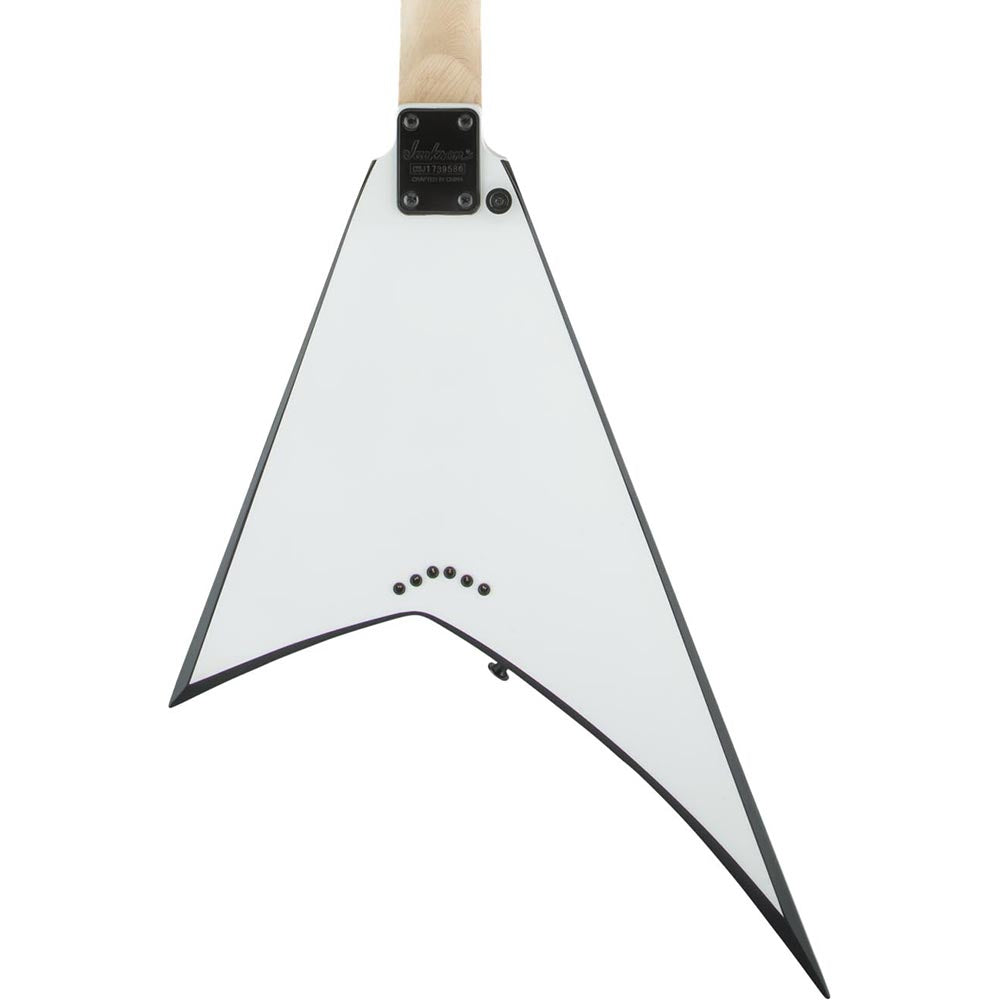 Jackson JS Series Rhoads JS32T Amaranth Fingerboard White With Black Bevels