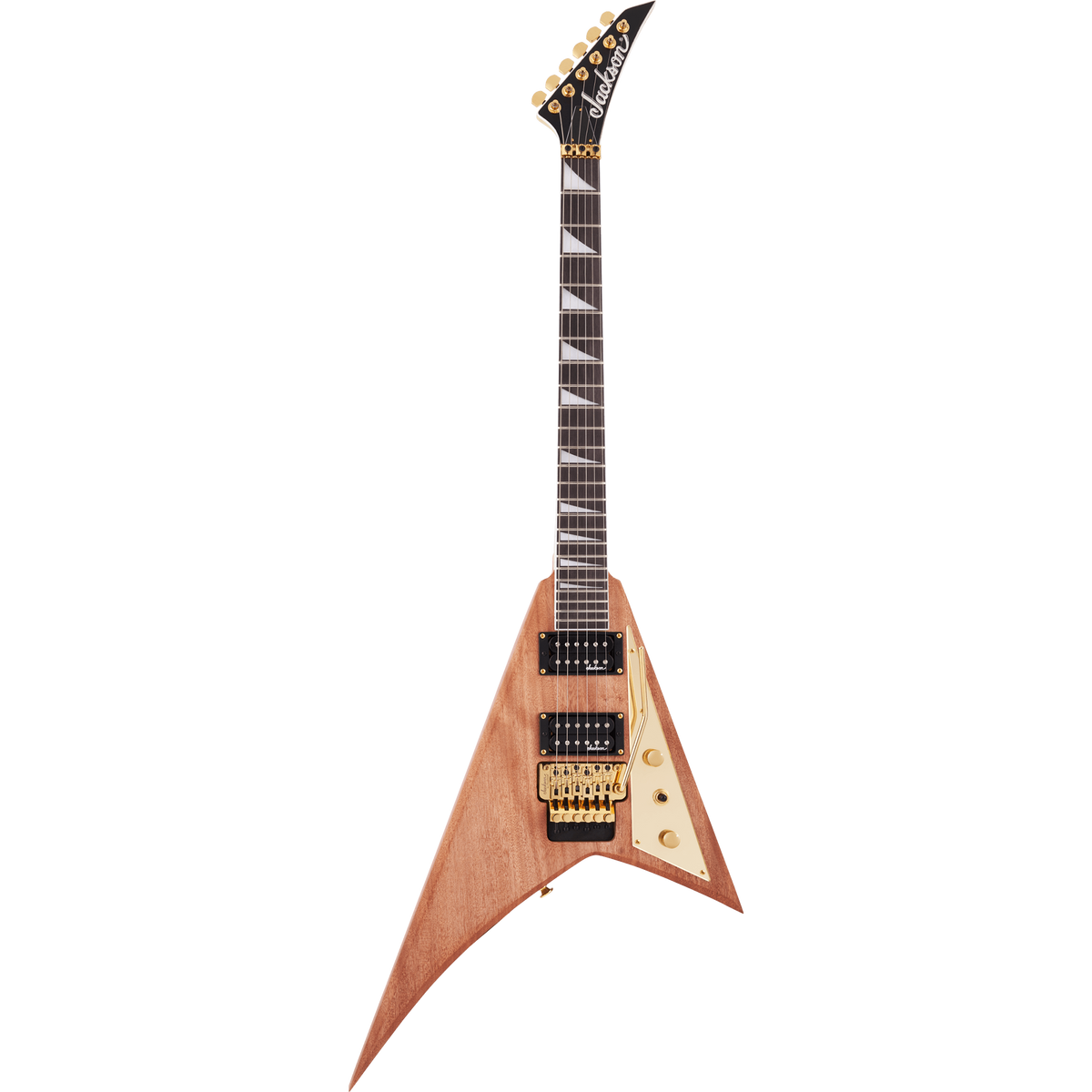 Jackson JS Series Rhoads MAH JS32 Amaranth Fingerboard Natural
