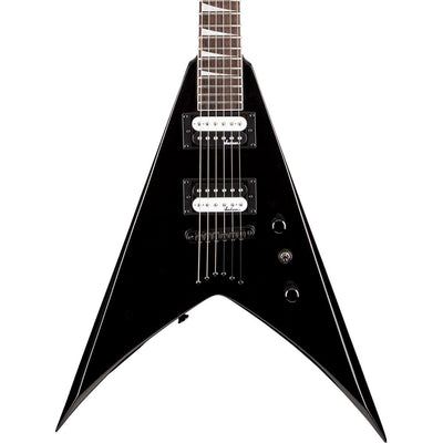Jackson JS32T King V - Strings-Thru Body - Gloss Black