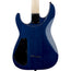 Jackson JS32TQ Dinky Arch Top, RW FB, Quilted Maple, Transparent Blue