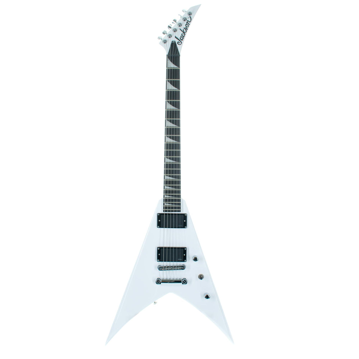 Jackson Pro Series King V KVTMG Ebony, Snow White