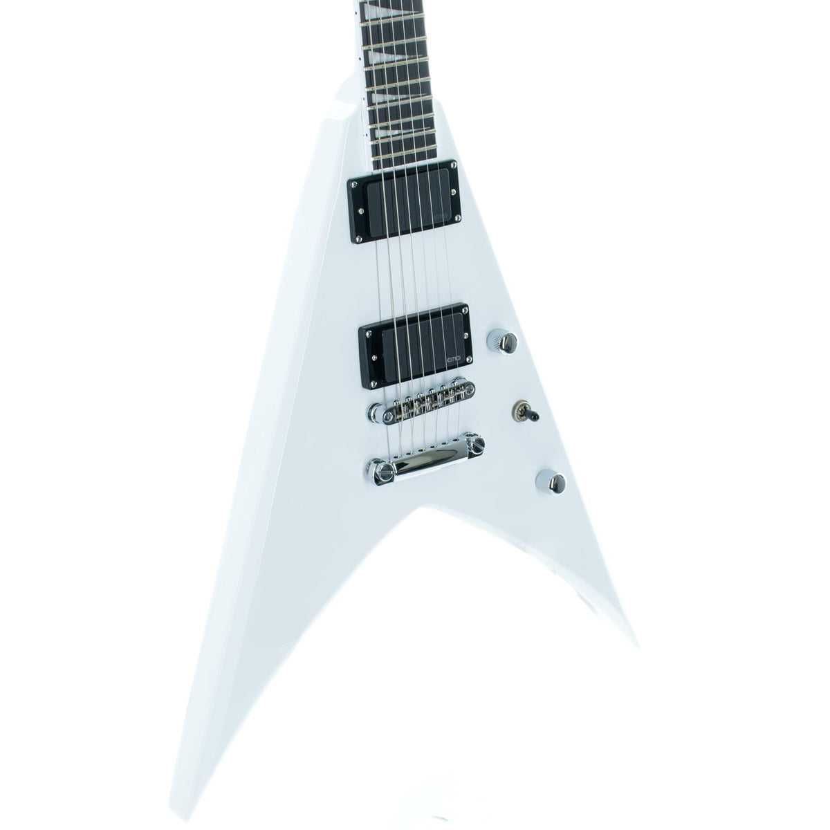 Jackson Pro Series King V KVTMG Ebony, Snow White