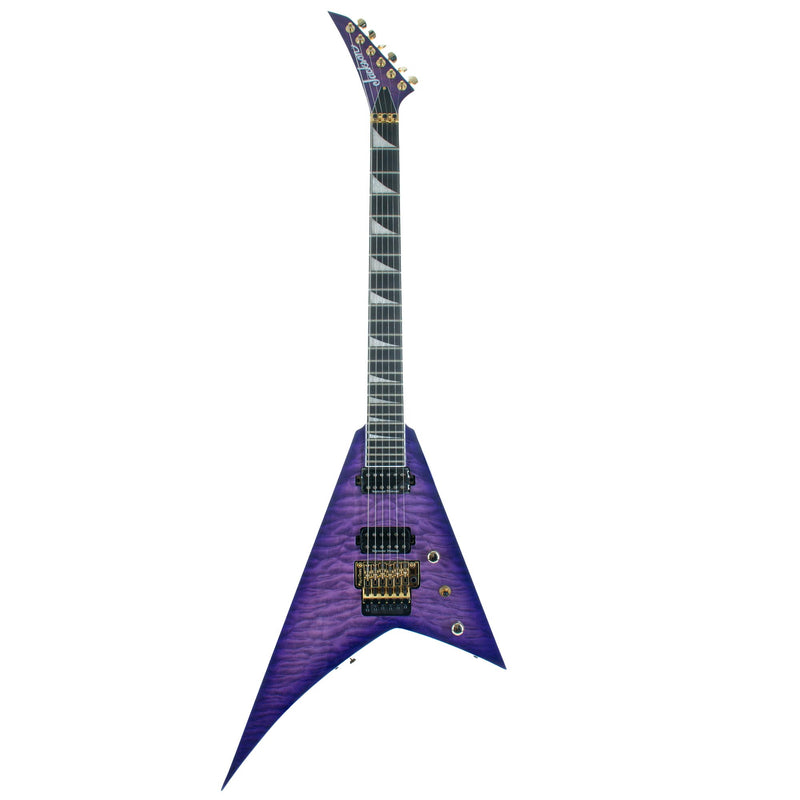 Jackson Pro Series Rhoads RR24Q Ebony, Transparent Purple