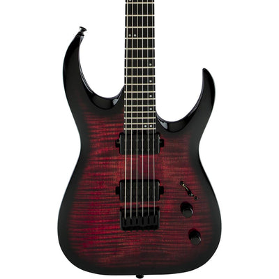 Jackson Pro Series Signature Misha Mansoor Juggernaut HT6FM - Ebony - Scarlet Burst