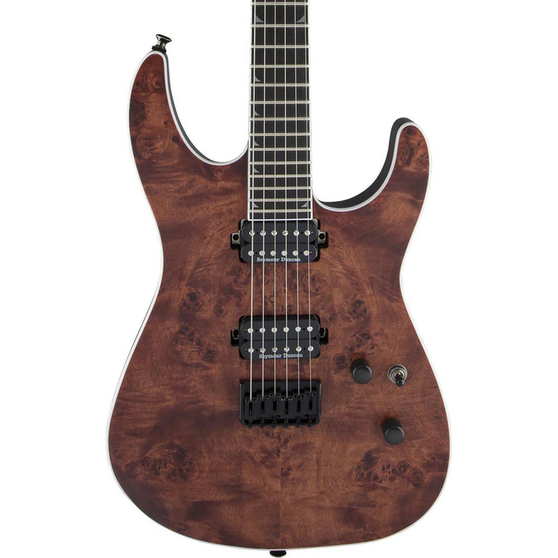 Jackson Pro Series Soloist SL2P HT - Ebony - Caramel Burl