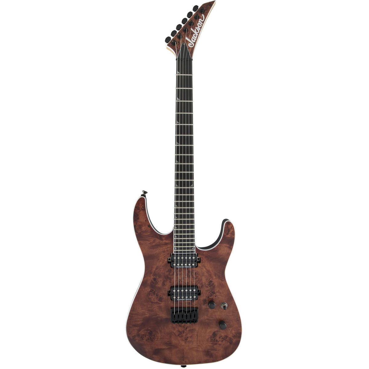 Jackson Pro Series Soloist SL2P HT - Ebony - Caramel Burl