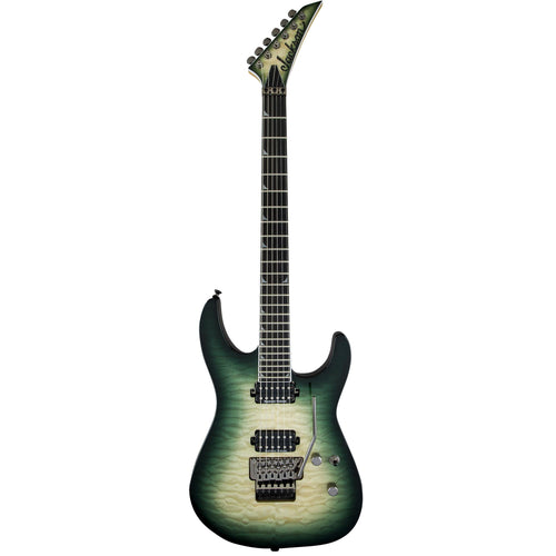 Jackson Pro Series Soloist SL2Q MAH - Ebony - Alien Burst