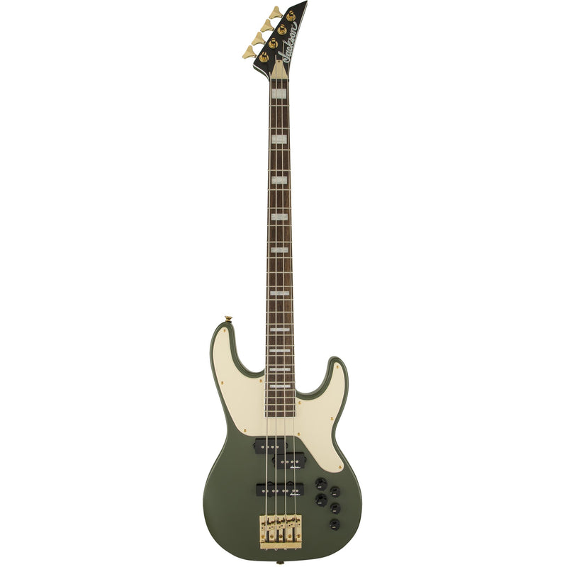 Jackson X Series Concert Bass CBXNT IV, Matte Army Drab