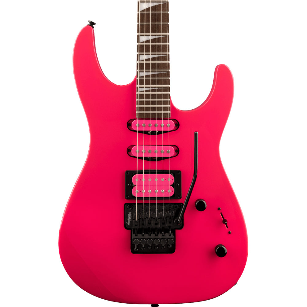 Jackson X Series Dinky DK3XR HSS, Laurel, Neon Pink