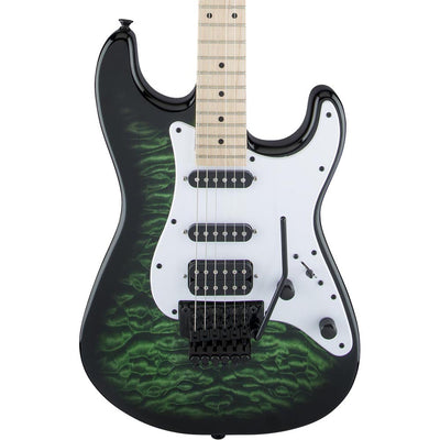 Jackson X Series Signature Adrian Smith SDXQ - Maple - Transparent Green Burst