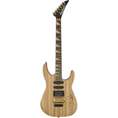 Jackson X Series Soloist SL3X Zebrawood Laurel Fingerboard Natural