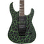 Jackson X Series Soloist SLX Crackle Laurel Fingerboard Green Crackle