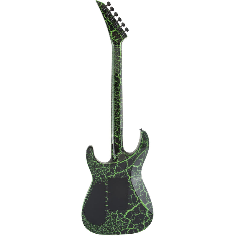 Jackson X Series Soloist SLX Crackle Laurel Fingerboard Green Crackle