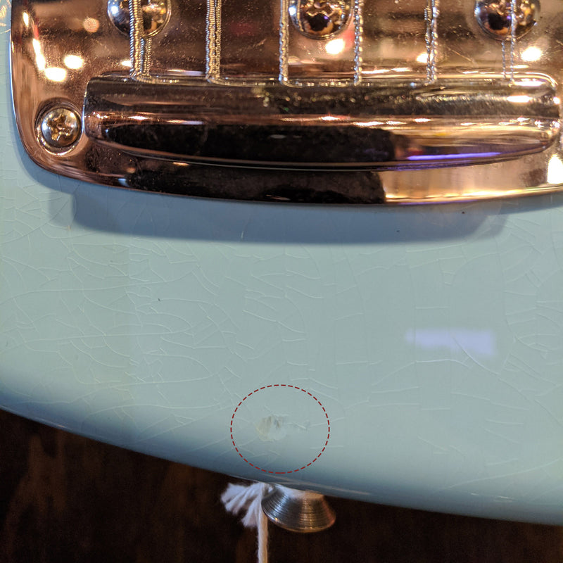 Fender Custom Shop '65 Jazzmaster Closet Classic Rosewood, Daphne Blue