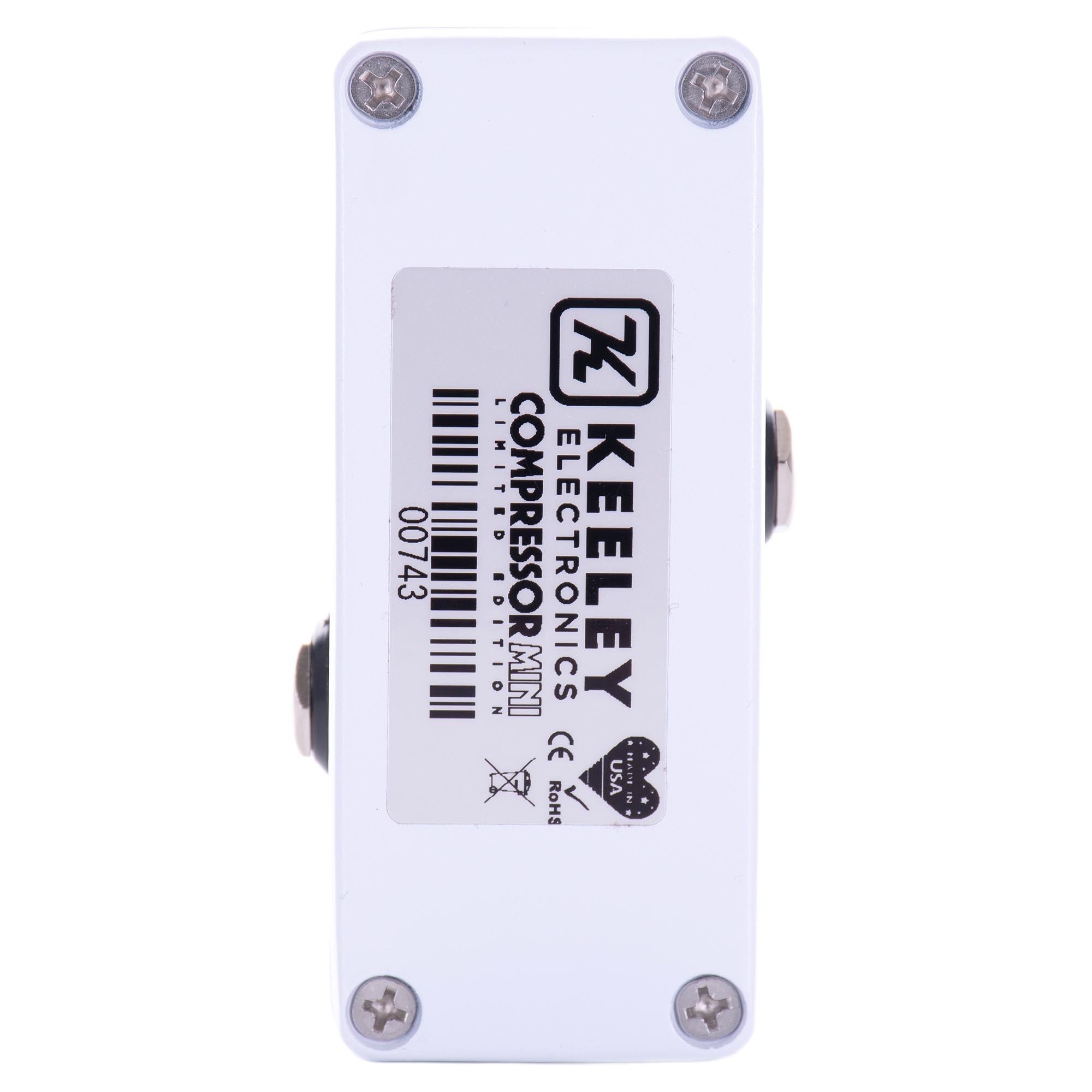 Keeley Compressor Mini Limited Edition, Arctic White – Russo Music