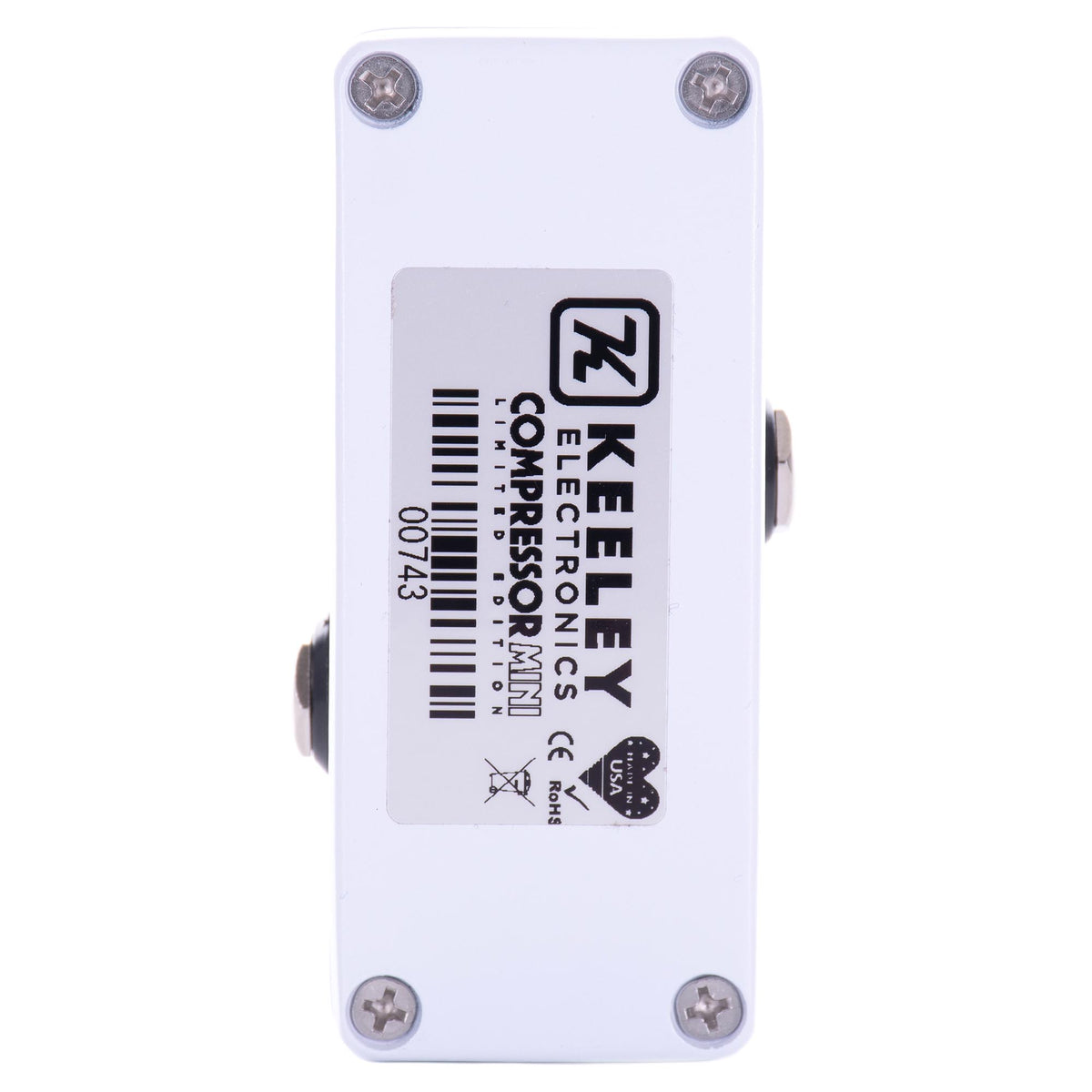Keeley Compressor Mini Limited Edition, Arctic White