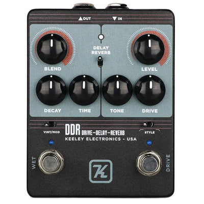 Keeley DDR Drive Delay Reverb Pedal