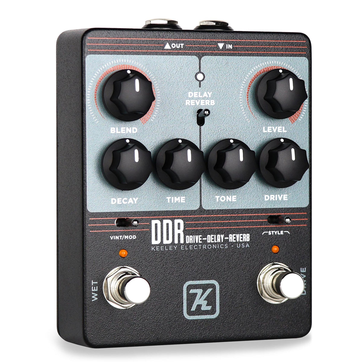 Keeley DDR Drive Delay Reverb Pedal