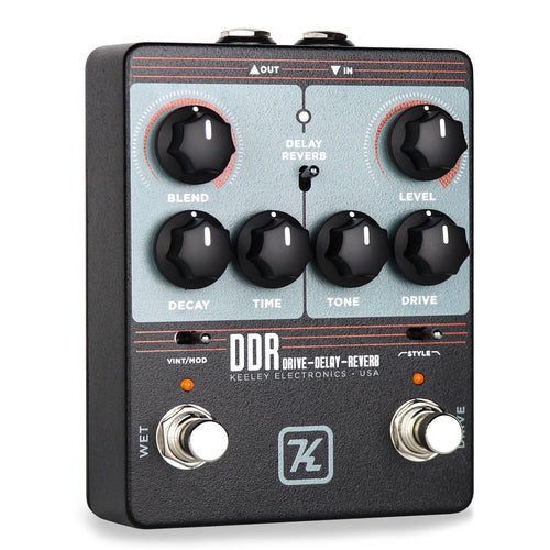 Keeley DDR Drive Delay Reverb Pedal