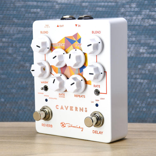 delay plus reverb pedal Keeley Caverns Delay Reverb Pedal V2