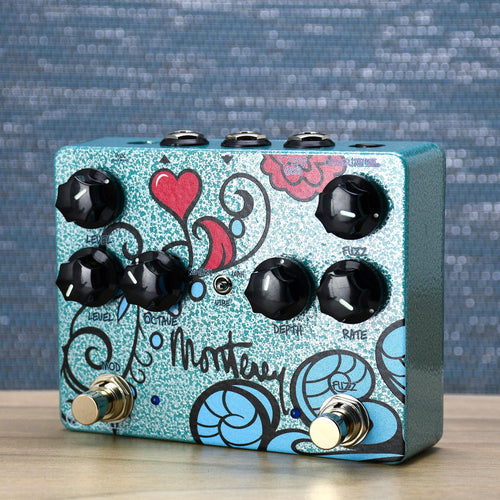 Keeley Monterey Rotary Fuzz Vibe Pedal 
