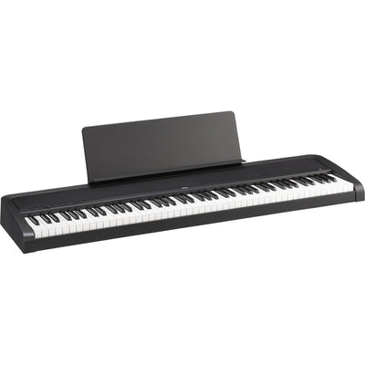 Korg B2 88-Key Digital Piano With Weighted Hammer Action, Black