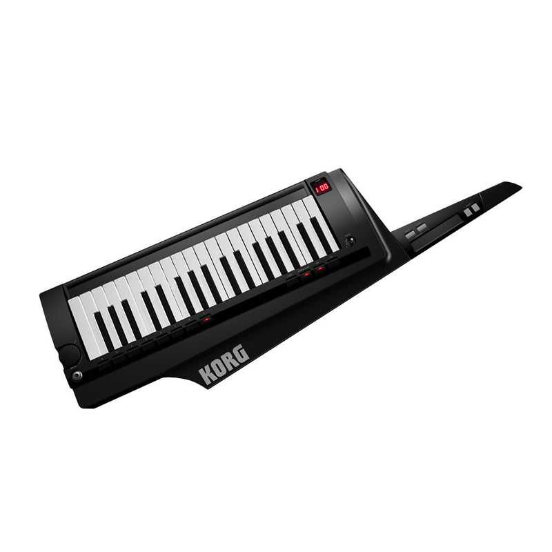 Korg RK-100S Keytar Remote Keyboard/Analog Modeling Synthesizer, Black - OPEN BOX